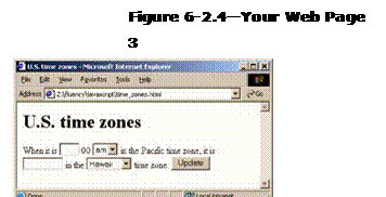 Text Box: Figure 6-2.4Your Web Page 3
 
