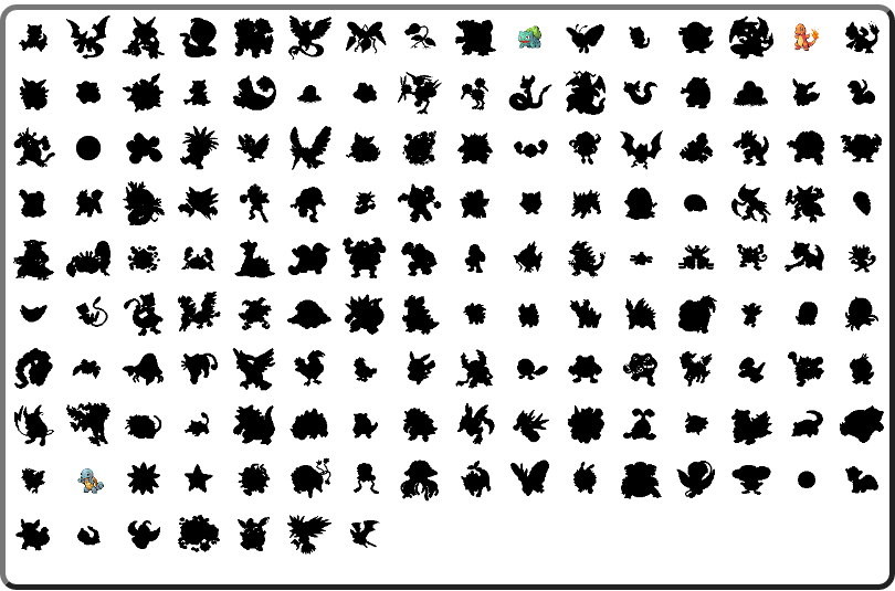 Pokémon Go: Complete Pokédex Silhouette Reference Chart (UPDATED Gen 2  Silhouettes) – BOOOOOOOM! – CREATE * INSPIRE * COMMUNITY * ART * DESIGN *  MUSIC * FILM * PHOTO * PROJECTS