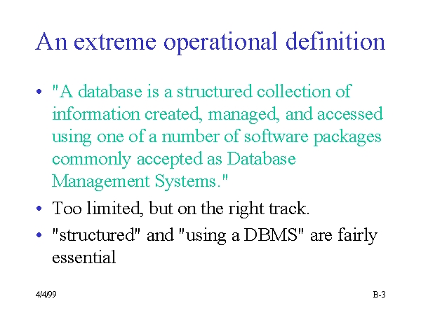 What Is Operationally Defined Behavior