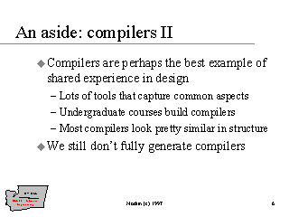 An Aside Compilers II