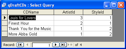 Query design