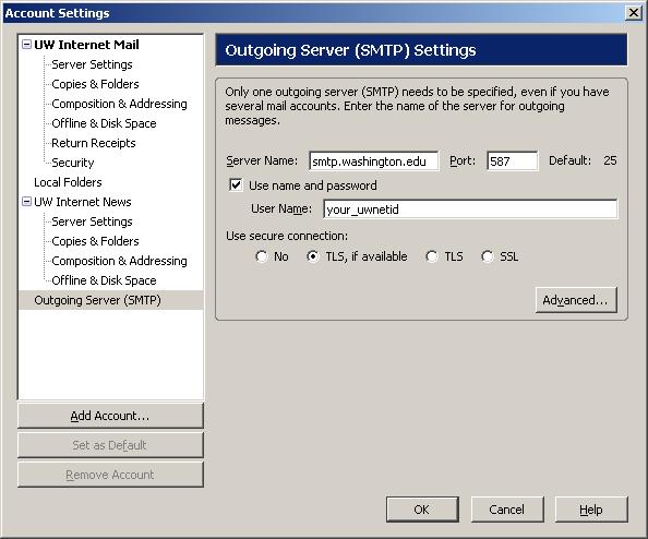 SSL configuration