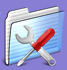 Utilities icon on the Mac