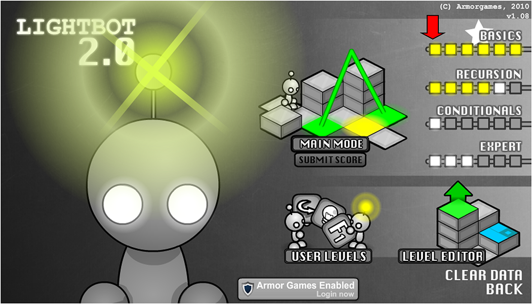 Включи clear. Lightbot. Light бот. Lightbot 2.0. Программирование игр.