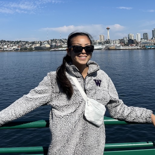 Shayna on the Bainbridge Ferry