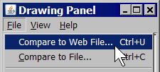 drawingpanel compare