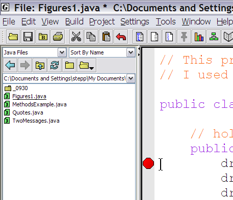 all fields required java using jgrasp