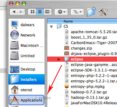 installling eclipse on mac