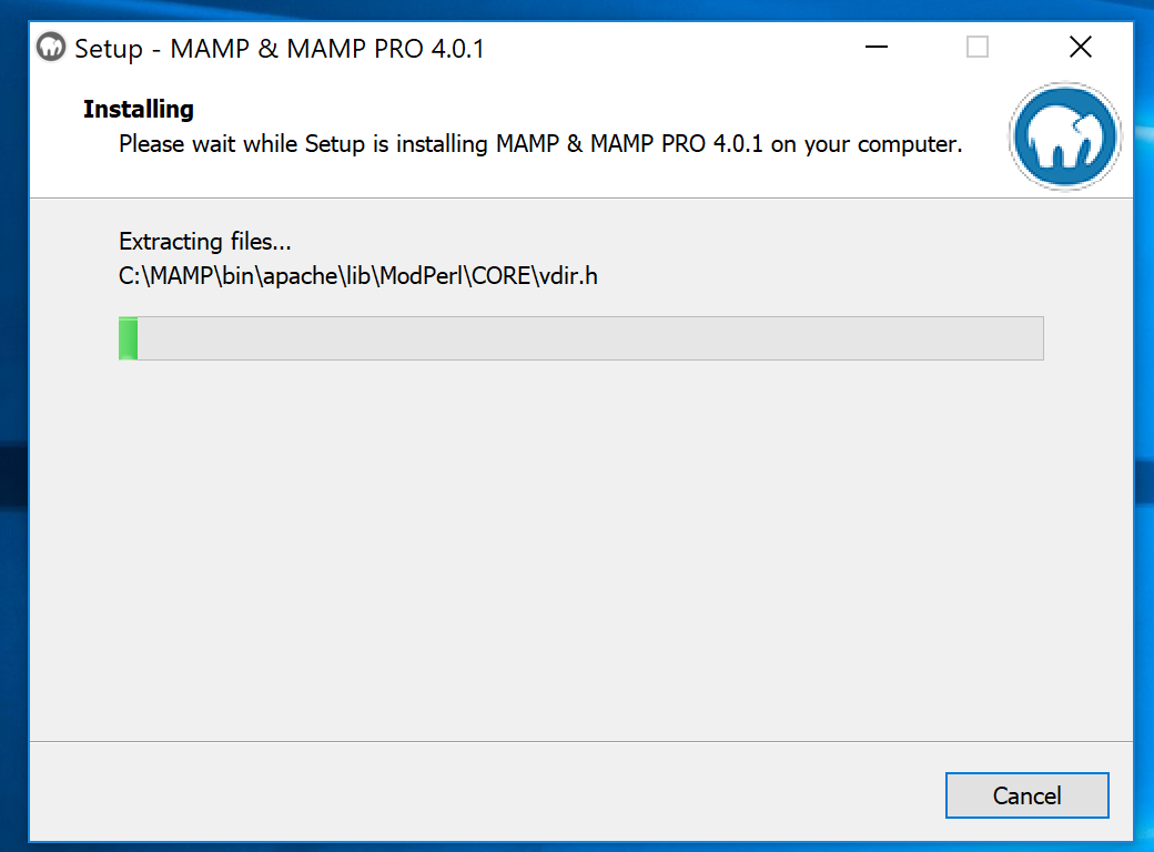 how to setup mamp for windows