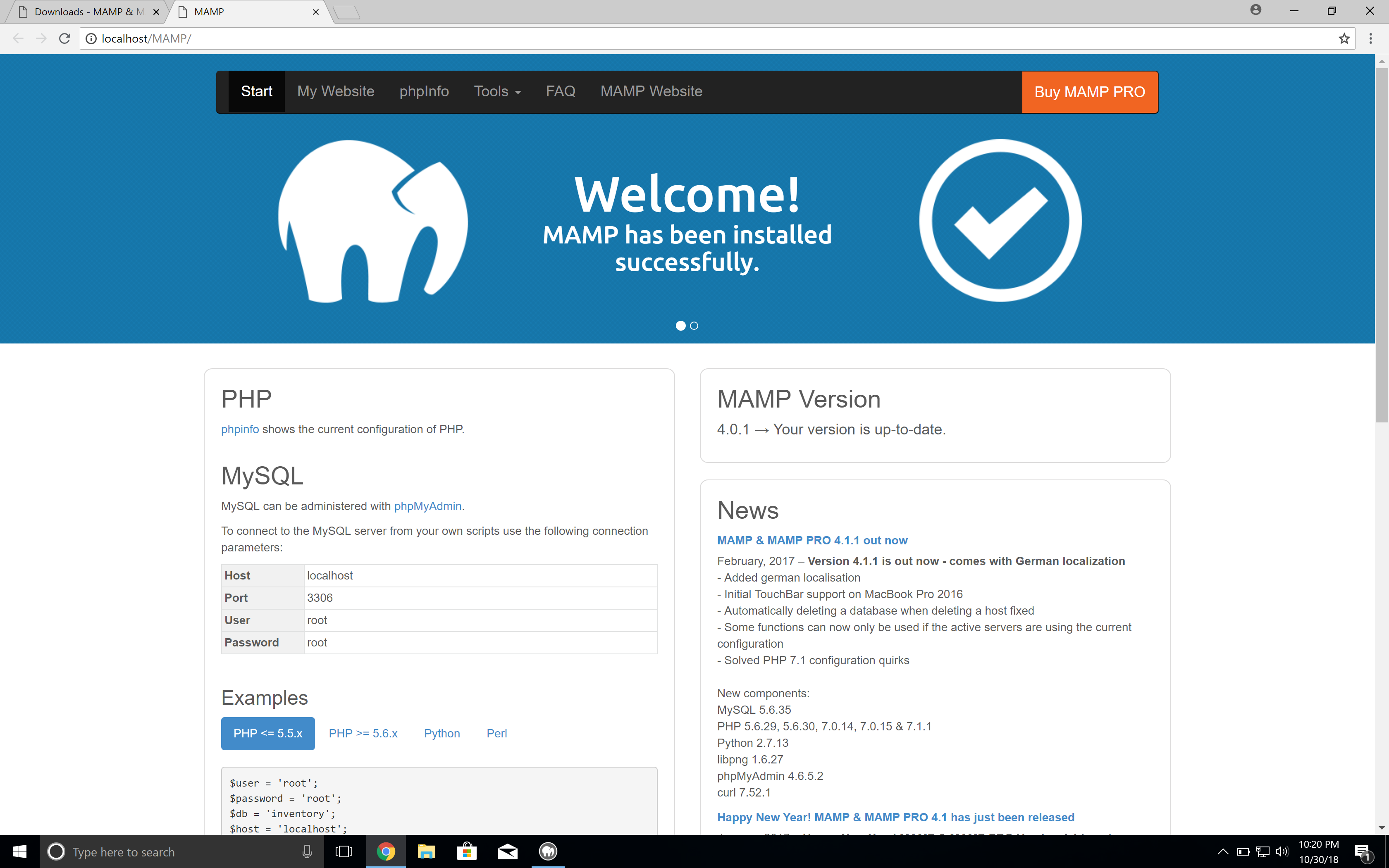 mamp pro windows nulled