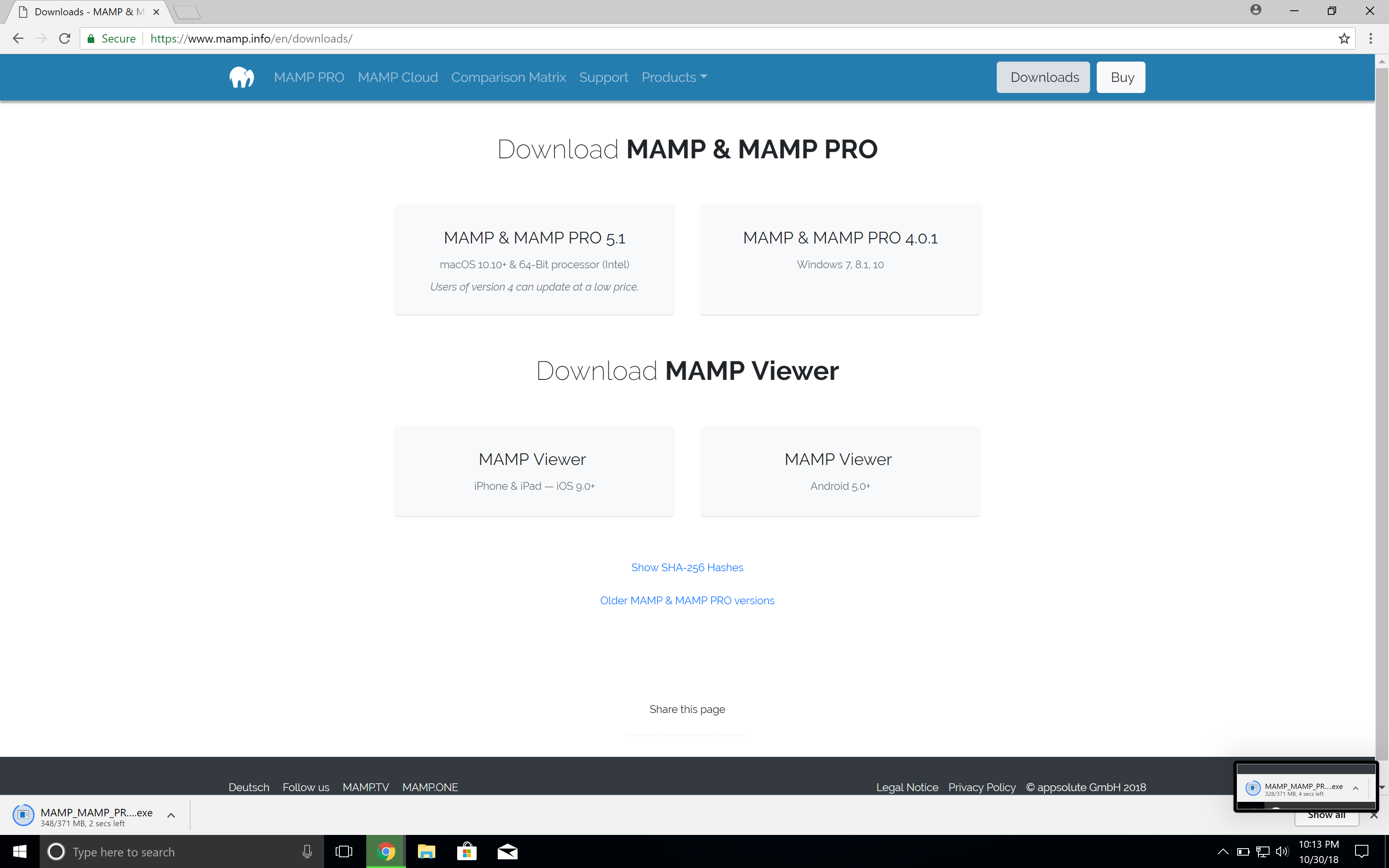 mamp pro start servers on restart