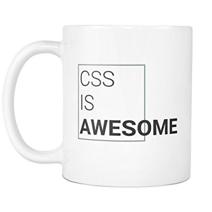 CSS is Awesome mug