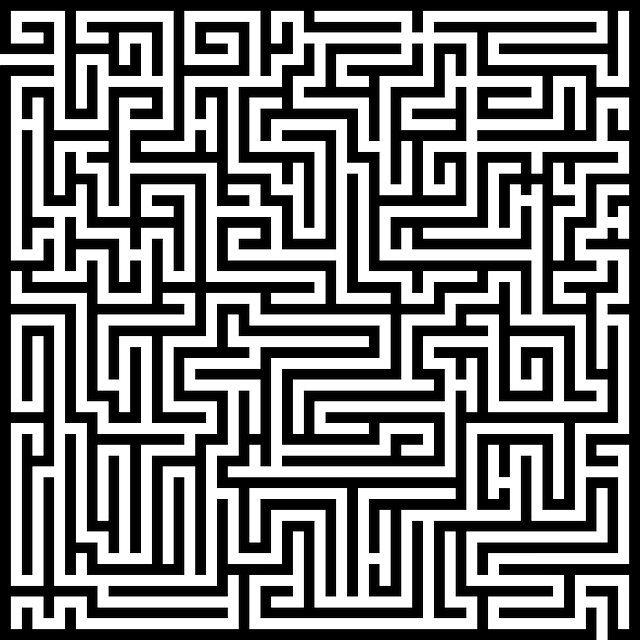 picture of a maze