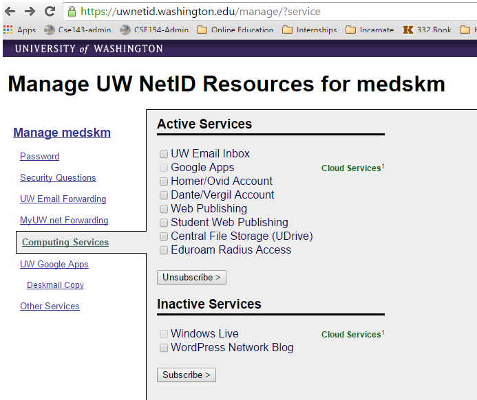 setting account preferences