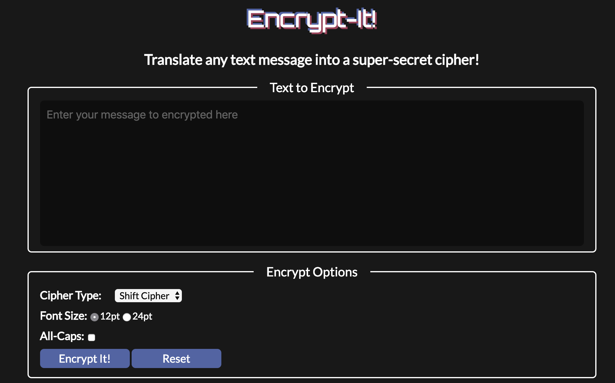 output