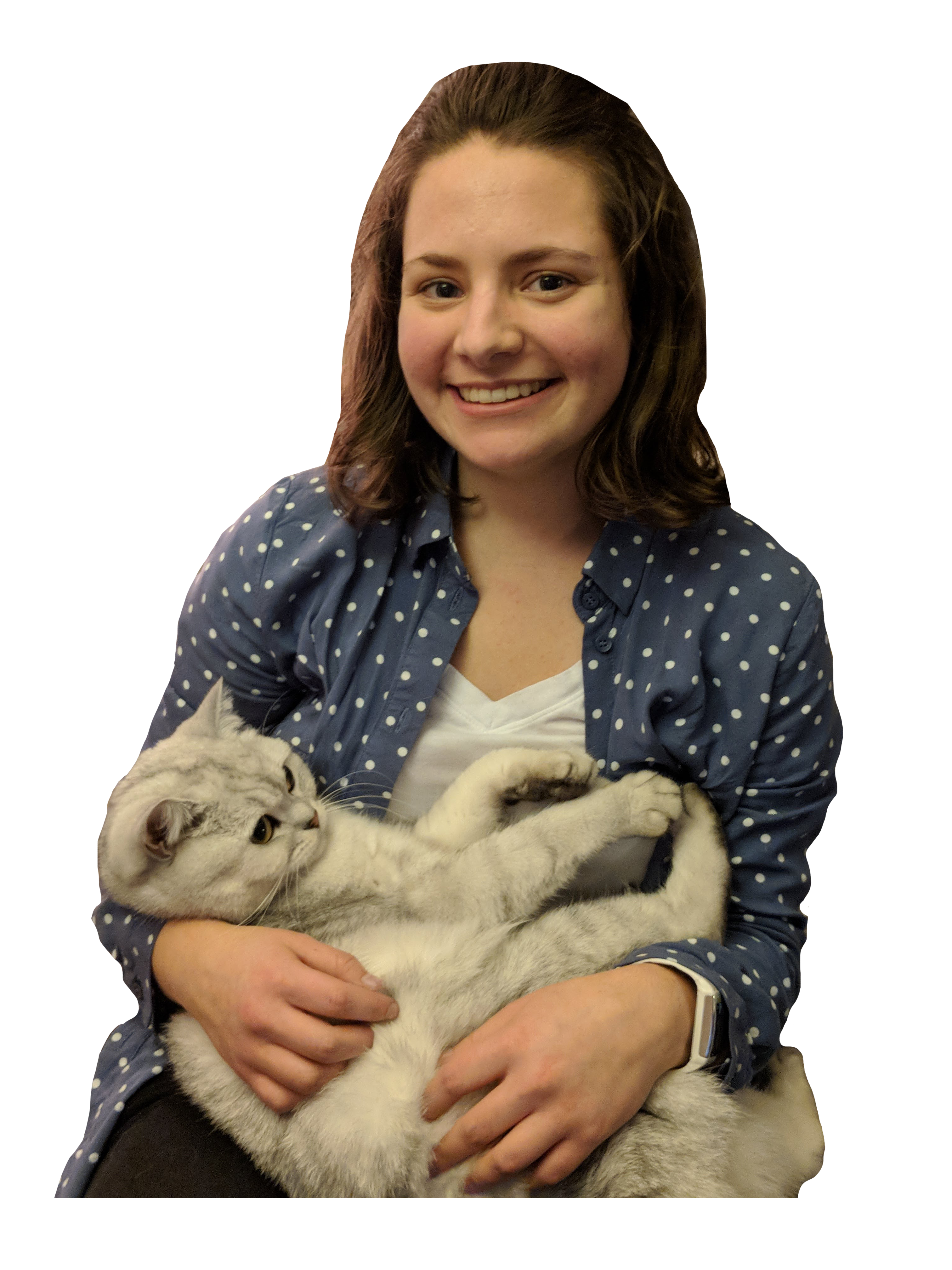 me with a cat