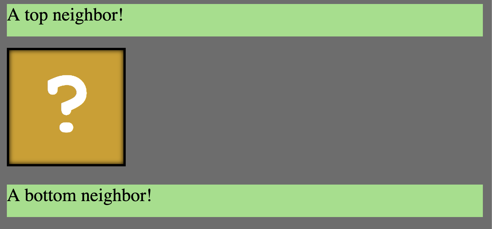mystery output