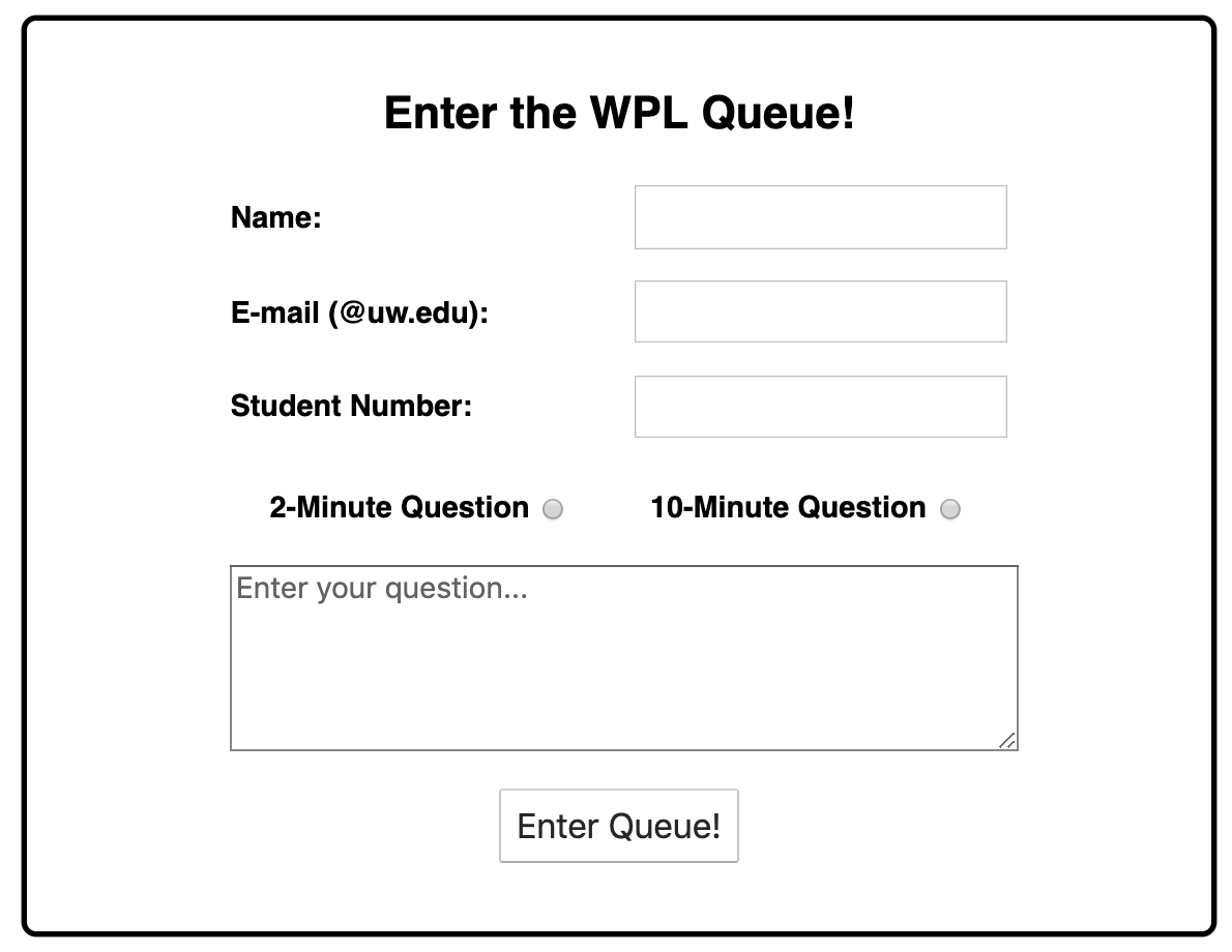 WPL queue