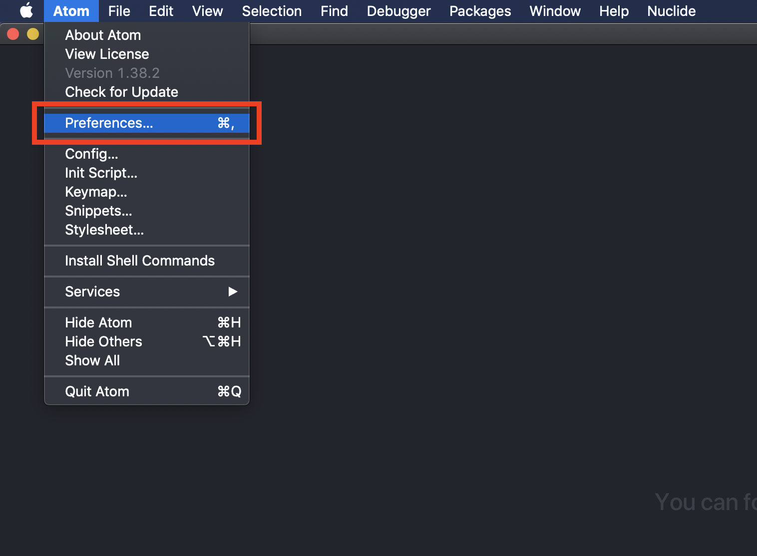 opening c file for editing in terminal mac