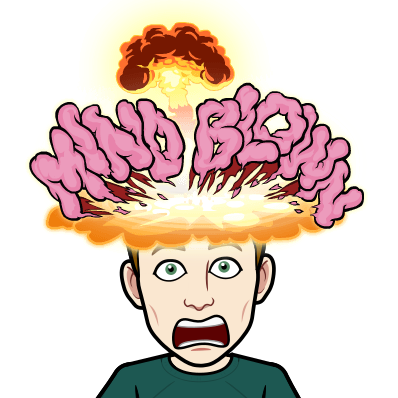 mind blown bitmoji
