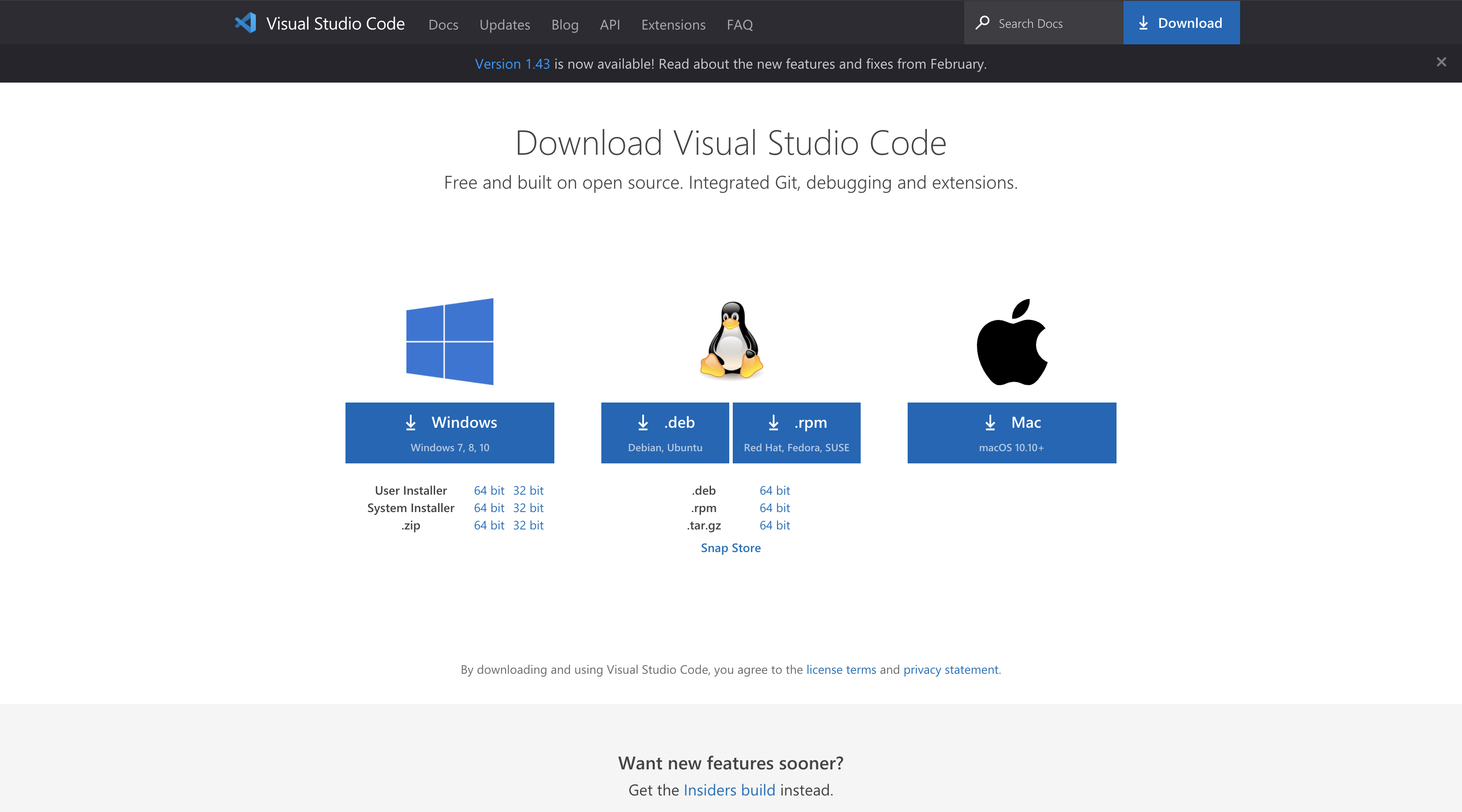 vs code download mac
