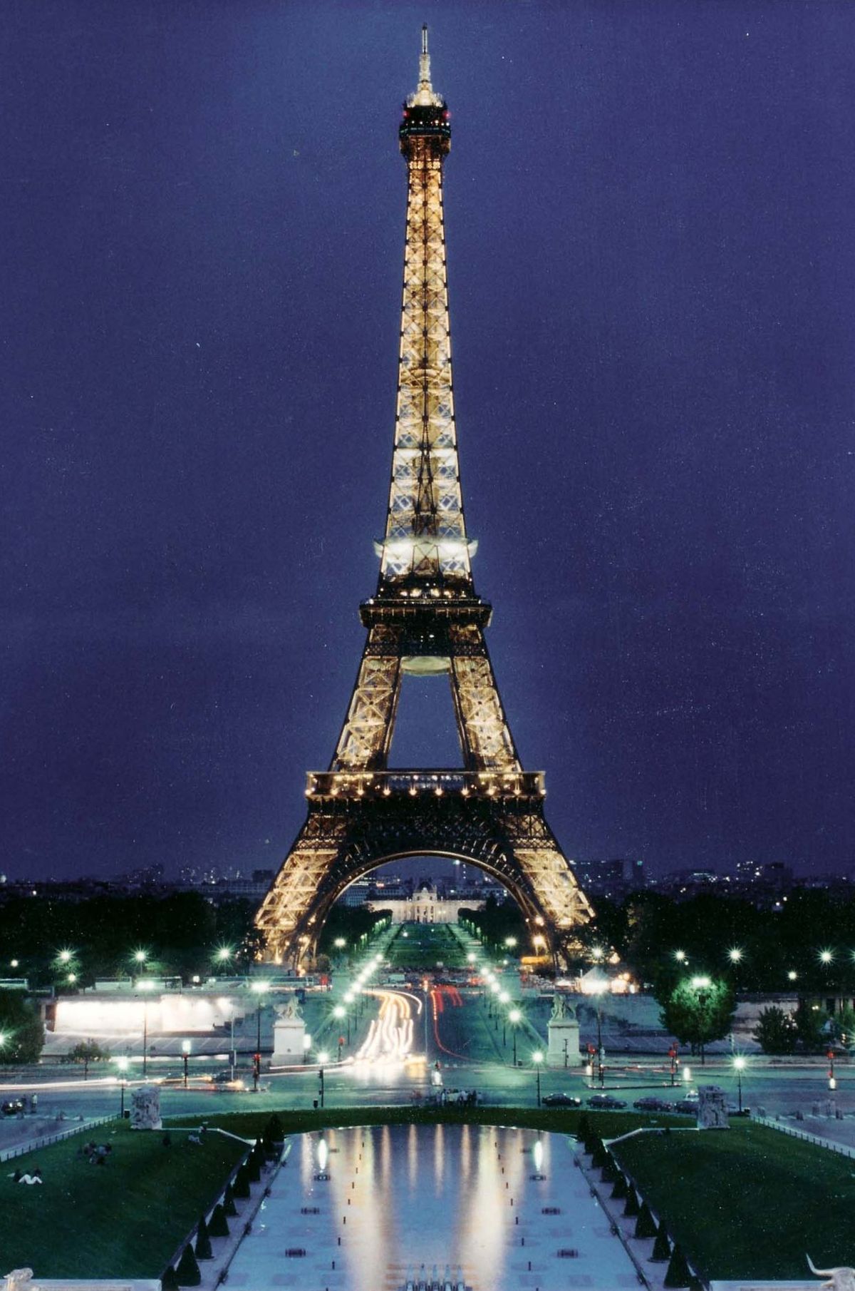 The Eiffel tower.