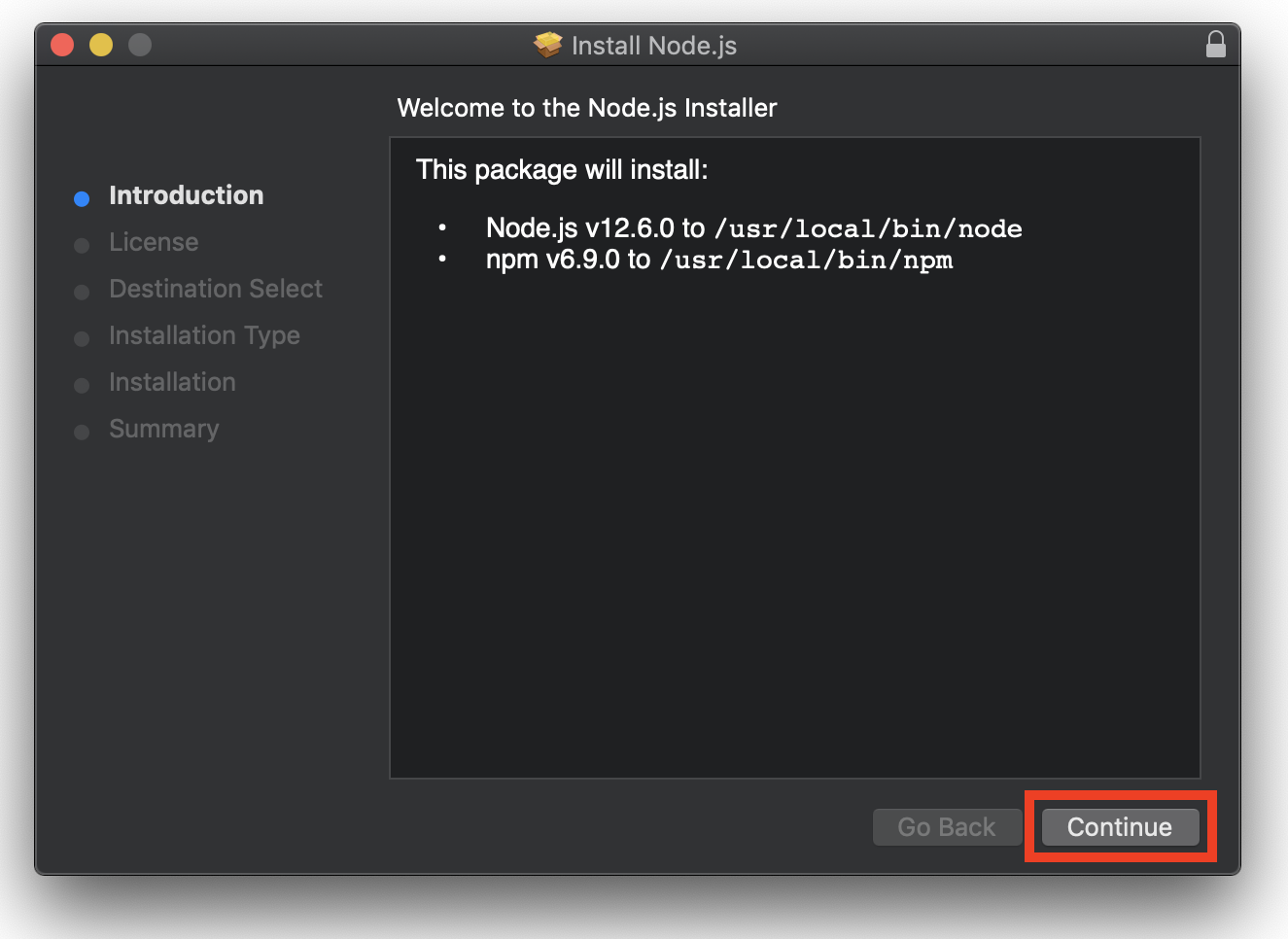 Node/NPM/Validator Setup - Mac
