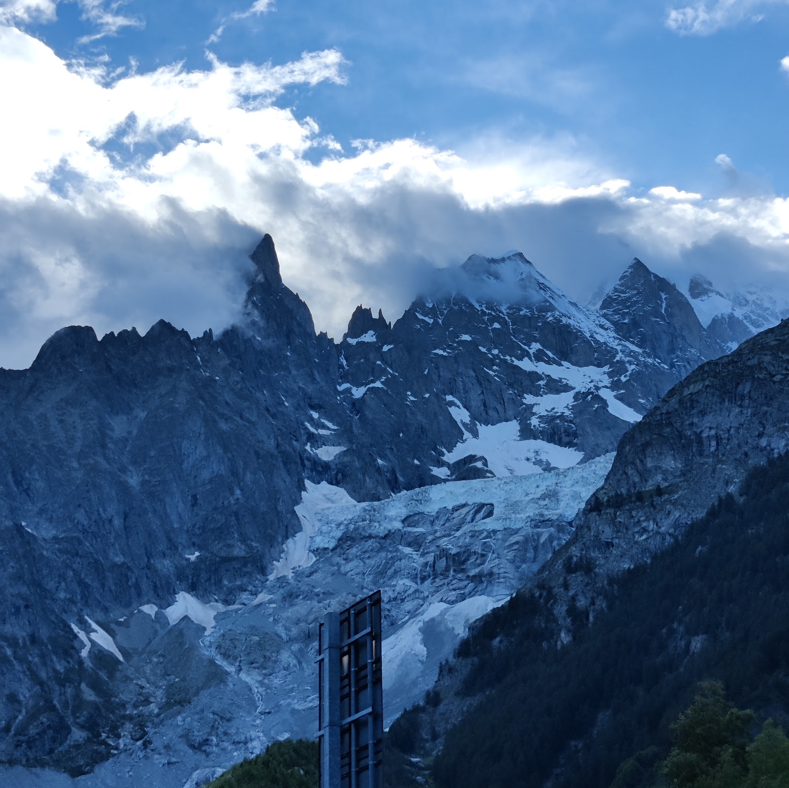 cool picture of mont blanc