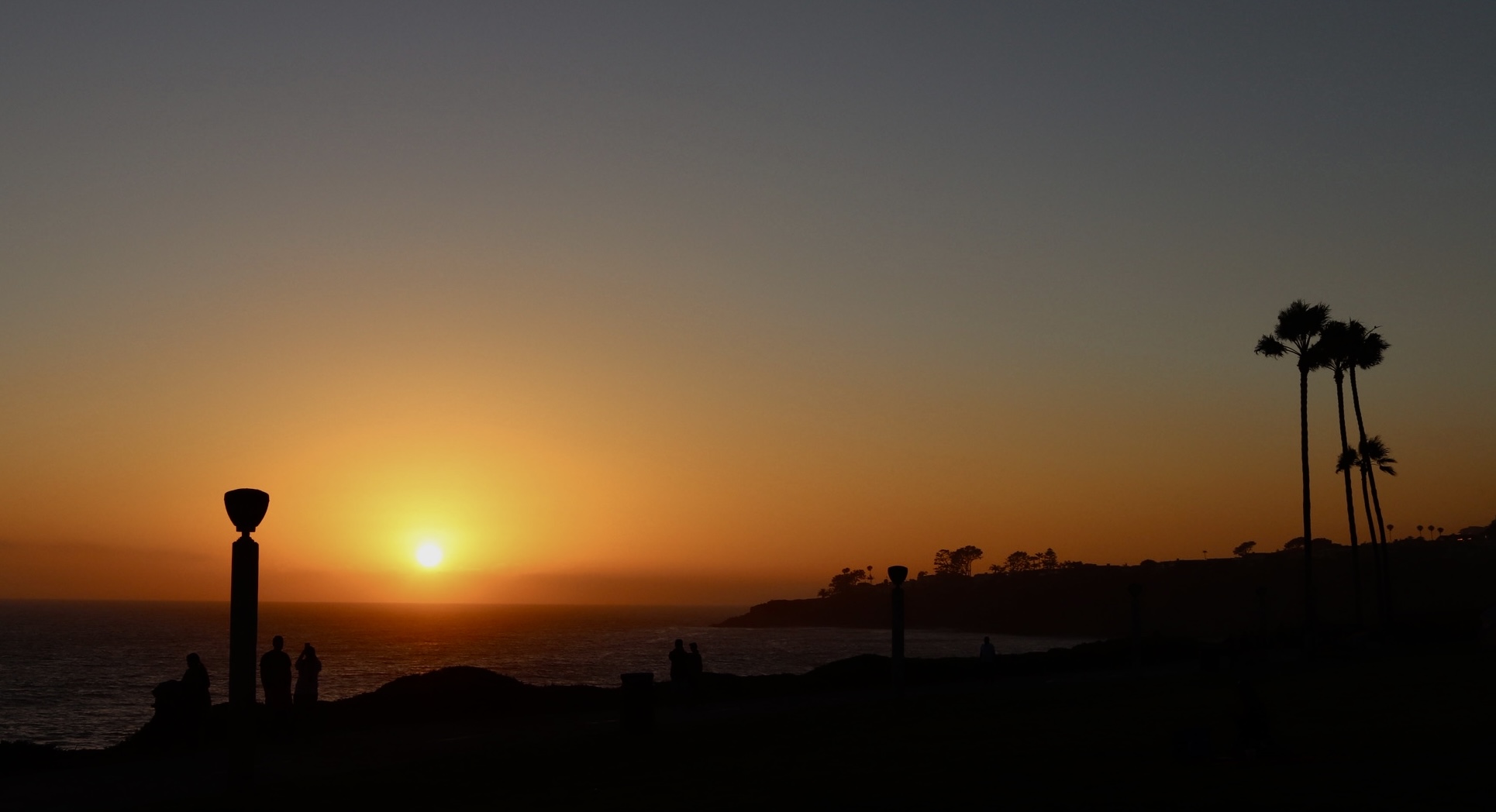 sunset at the beach