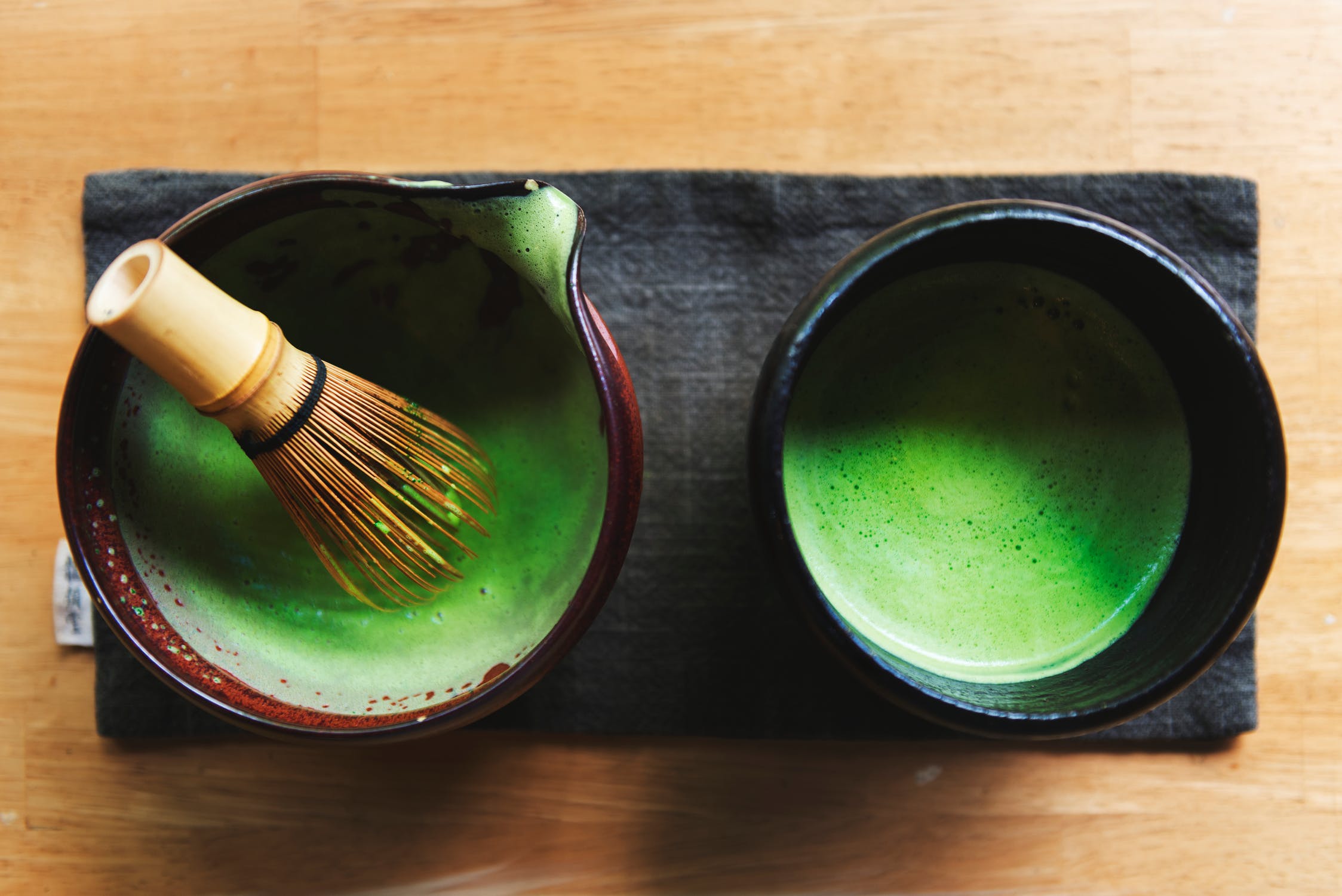 handmade matcha green tea