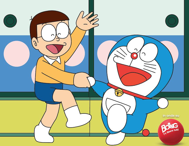 a picture of nobita and me