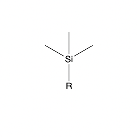 trimethylsilyl structure