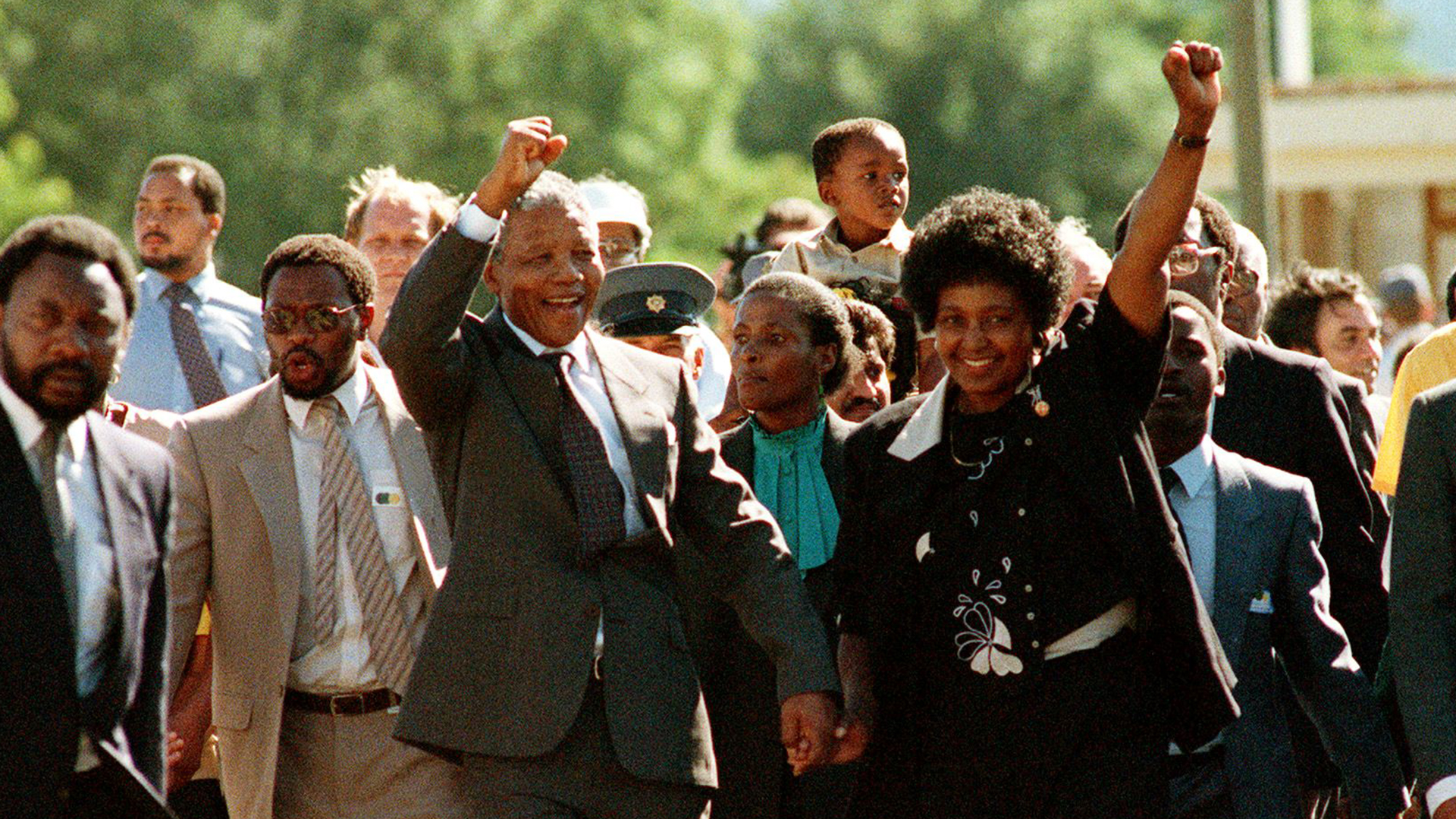Release of Nelson Mandela