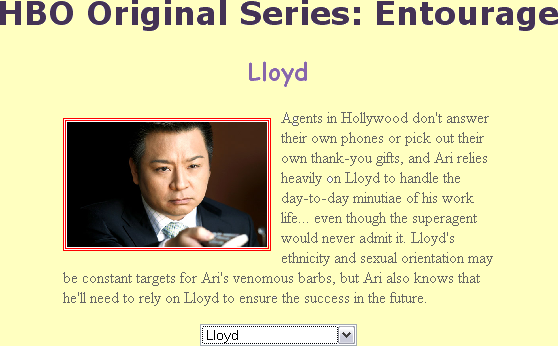 Lloyd Character