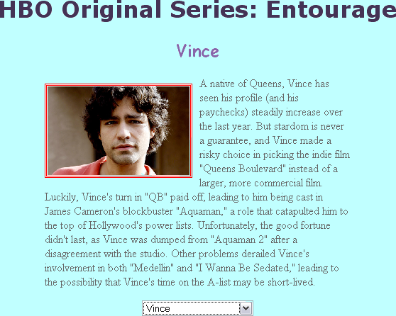 Vince Character