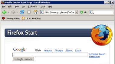Firefox web browser
