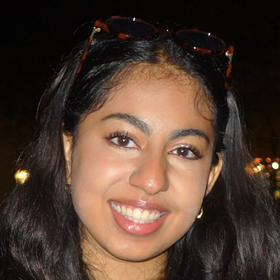 Headshot of Nina Tharamal