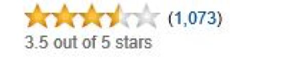 :img 5 star rating for a review with the stars being multiples, 30%