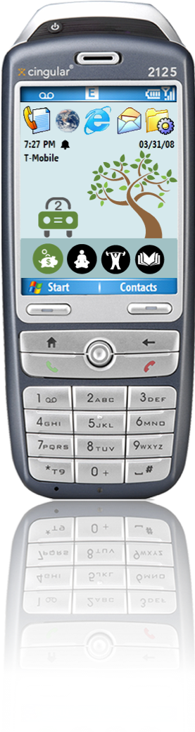 :img Picture of a mobile phone with a car and a tree on the sceren,40%,width