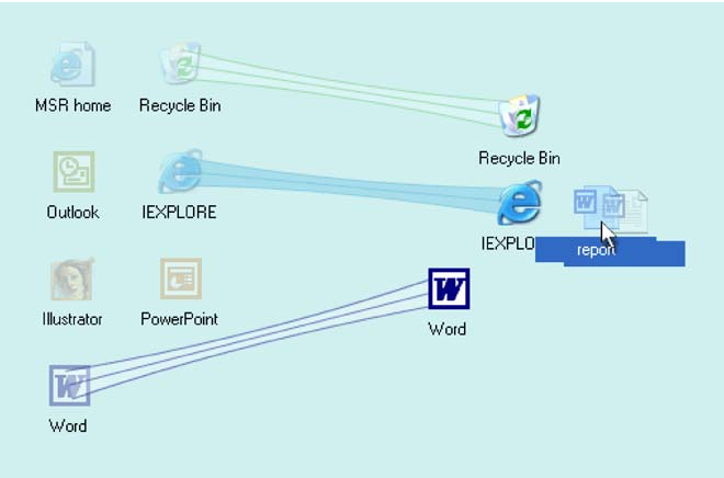 :img Image of the drag'n'pop interface which moves icons to the cursor when they are valid targets,80%, width
