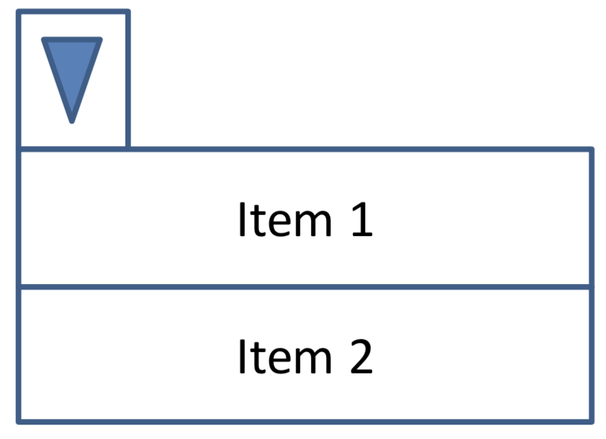 :img Traditional Menu inside a web browser, 70%,width