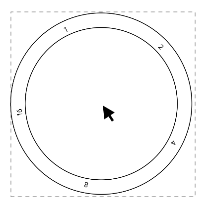 :img Pie Menu that students will implement, 40%,width