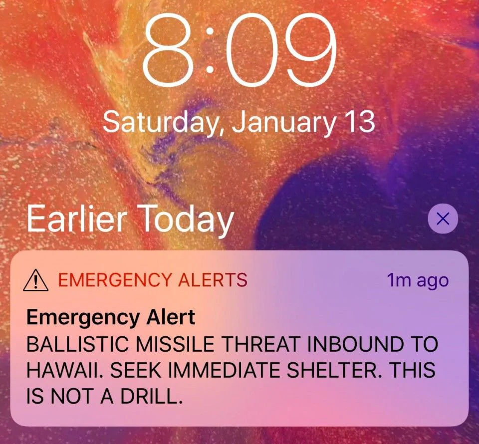 :img False alarm in Hawaii that led everyone to think there was a nuclear event, 75%,width