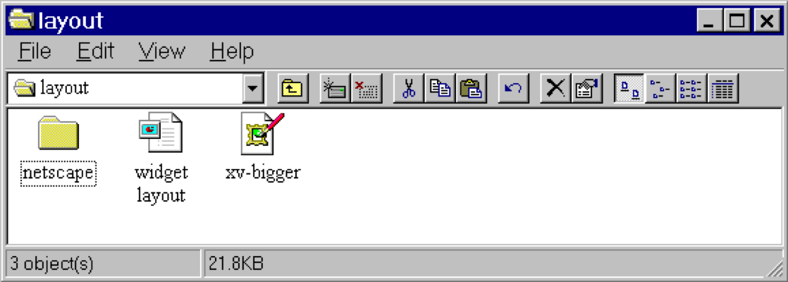 :img File browser with toolbar, 90%, width