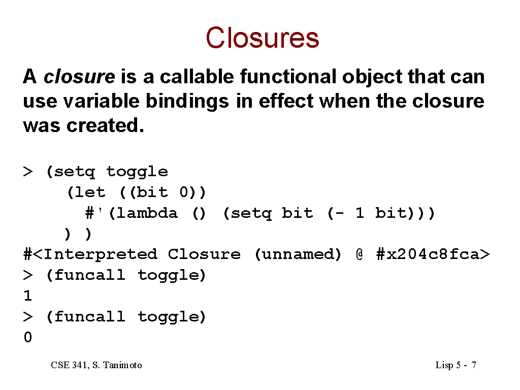 closures