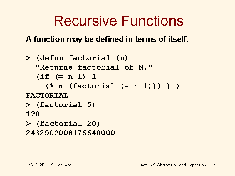 recursive-functions