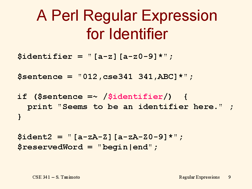 perl given is experimental at