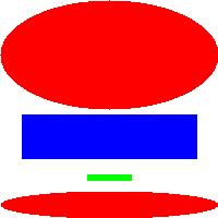[image of red circle, blue square, green square, and red circle]