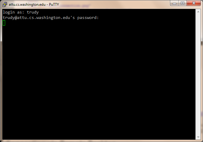 Connected to attu - no messages from server