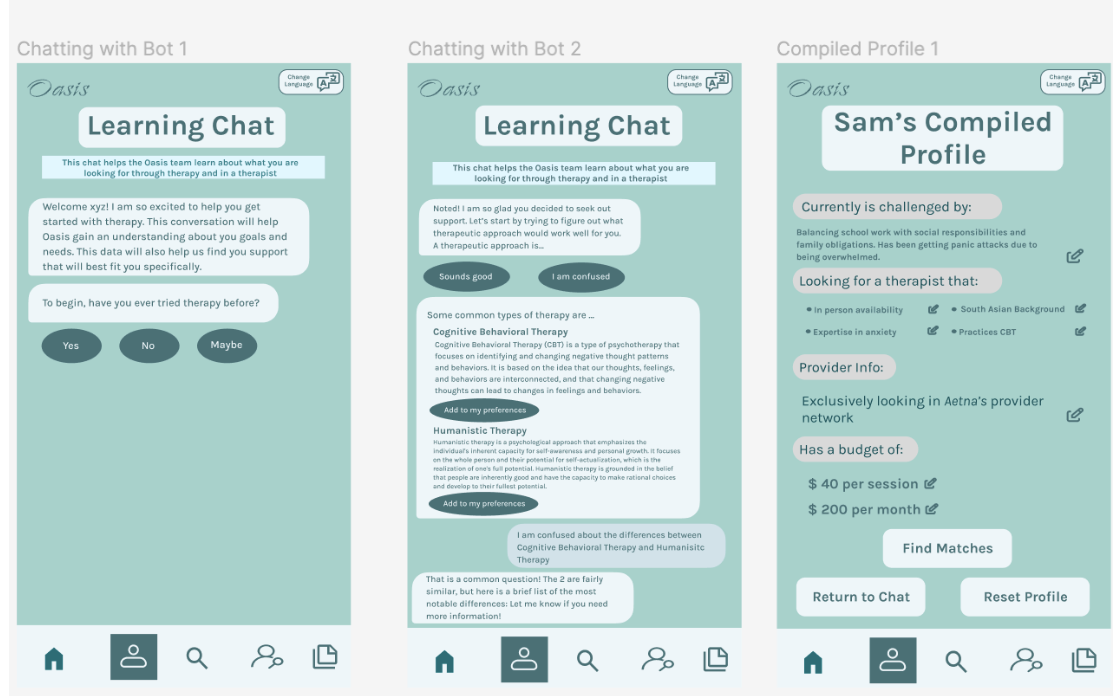 Learning chat